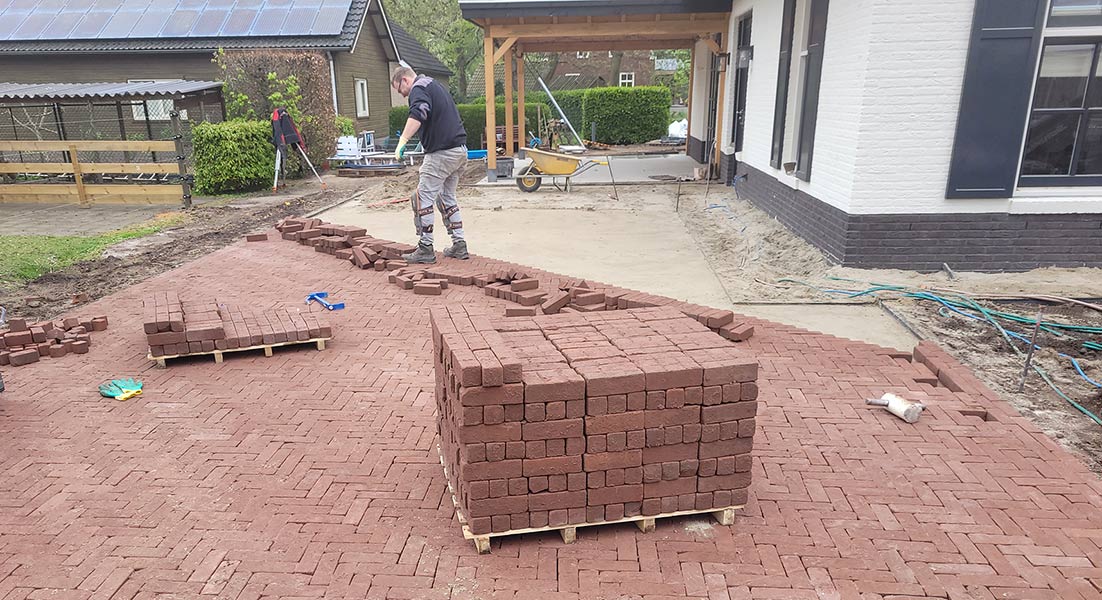 aanleg tuin nieuwbouw Boxtel