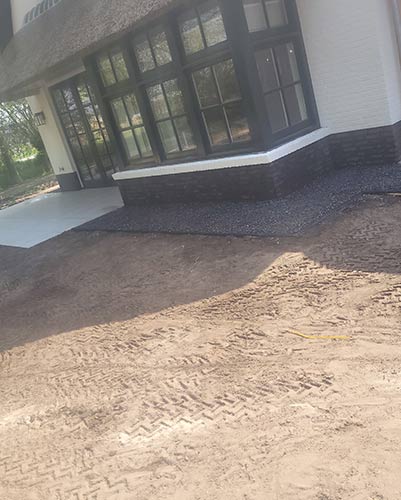 aanleg tuin nieuwbouw Boxtel