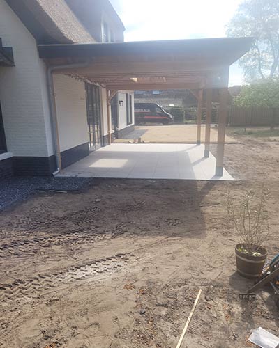 aanleg tuin nieuwbouw Boxtel