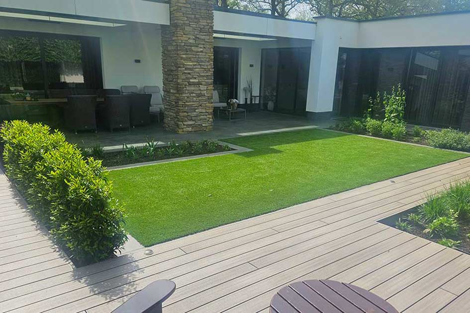 Aanleg van tuin in Oirschot